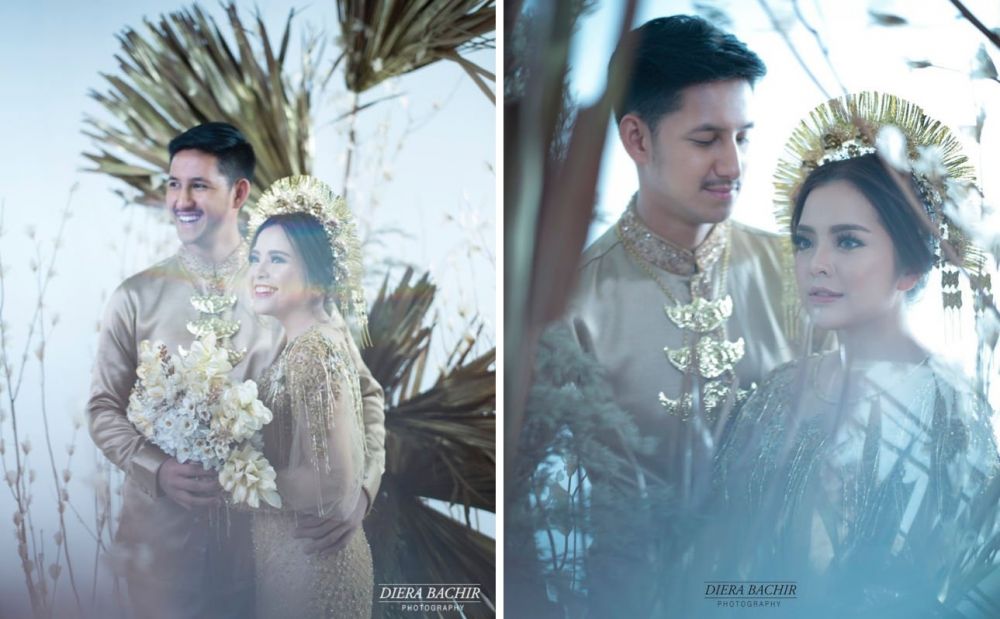 Gaya prewedding 6 seleb kenakan busana adat Sumatera, menawan