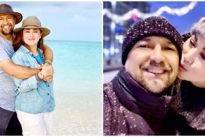 11 Potret Nia Zulkarnaen & Ari Sihasale, mesra bak pengantin baru