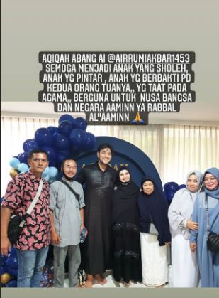 10 Momen Irish Bella & Ammar Zoni gelar akikah anak, penuh khidmat
