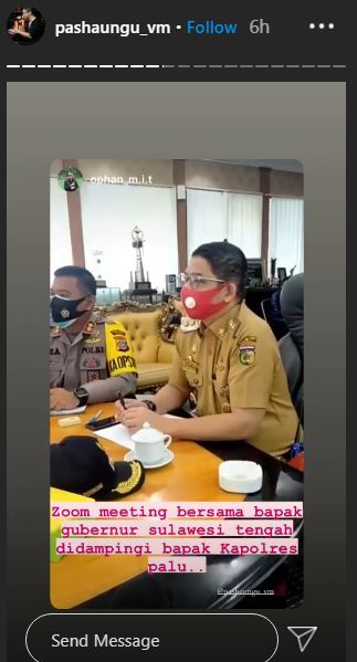 7 Potret aktivitas Pasha Ungu usai ditunjuk jadi Plt Wali Kota Palu