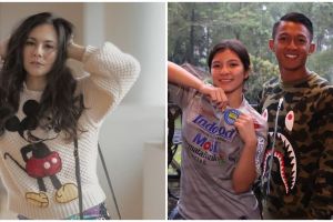 5 Momen Wulan Guritno dan Shaloom Razade bertemu pemain Persib