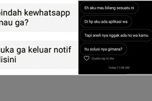 20 Chat minta nomor WA ini bikin kamu senyum tipis