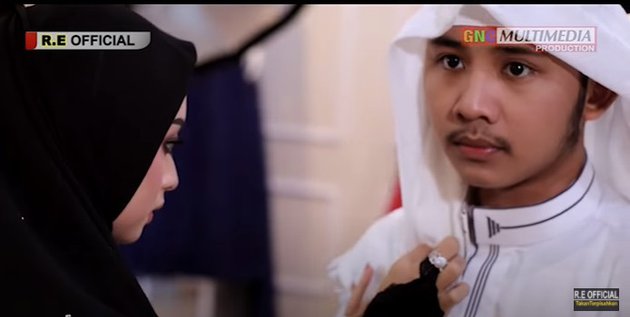 10 Momen pemotretan Ega Noviantika & Rafly DA, usung tema Arabian