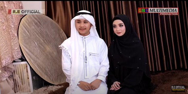 10 Momen pemotretan Ega Noviantika & Rafly DA, usung tema Arabian