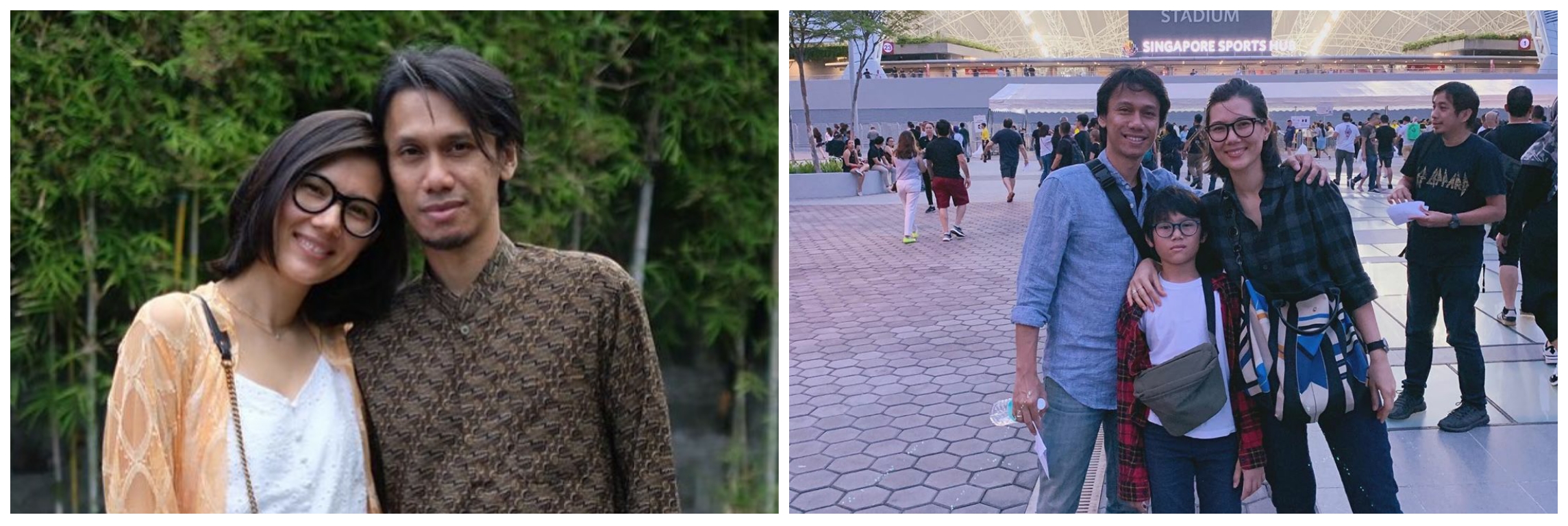 11 Tahun menikah, ini 10 potret kemesraan Eross Candra dan istri