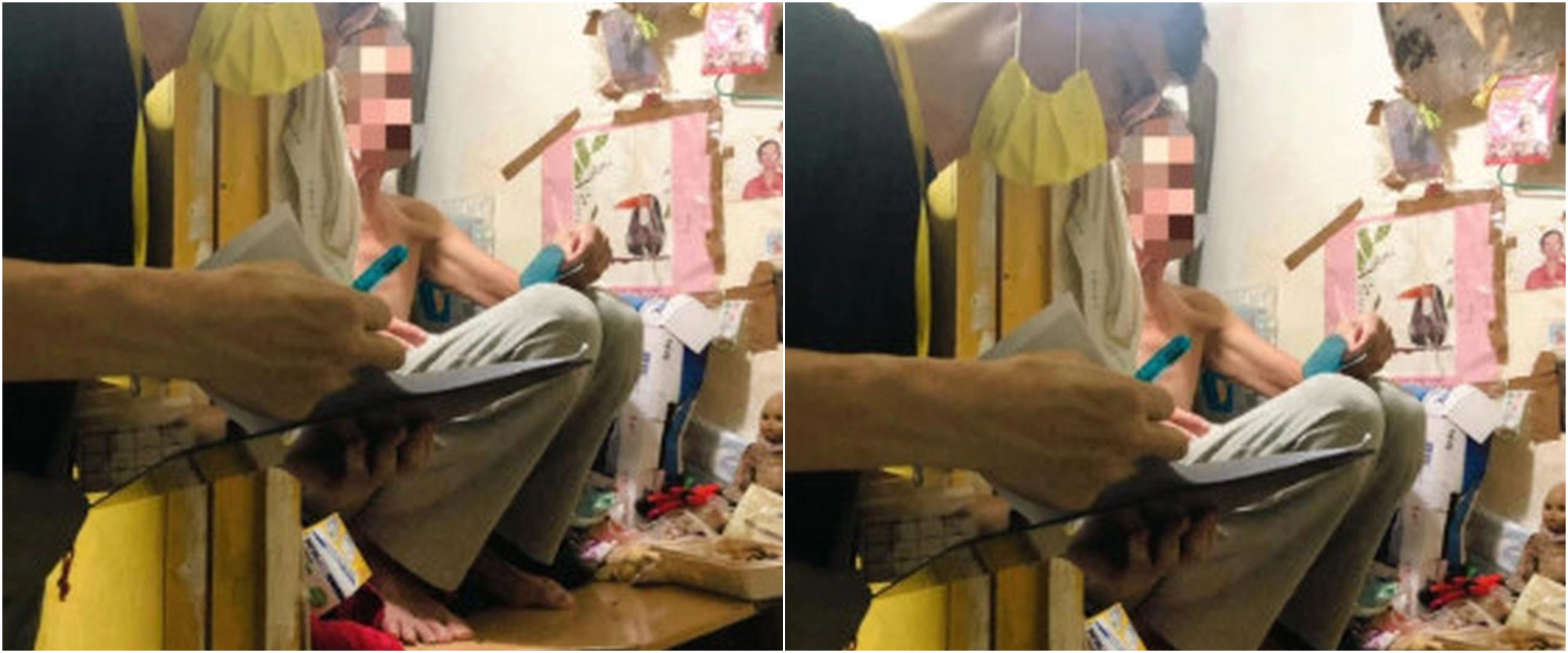 Kisah pilu kakek 60 tahun sewa toilet sempit untuk tempat tinggal