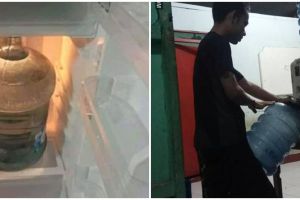 10 Tingkah kocak isi ulang air galon ini bikin ngelus dada