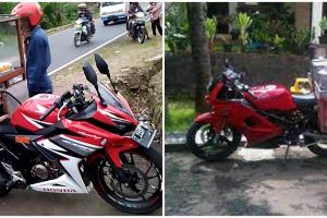 15 Potret pedagang jualan pakai motor sport, bikin takjub