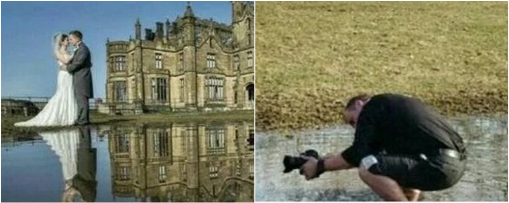 10 Foto orang motret vs objek yang difoto ini bikin nyengir