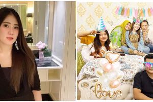 10 Momen ultah Via Vallen ke-29, wajah cemongnya bikin salah fokus