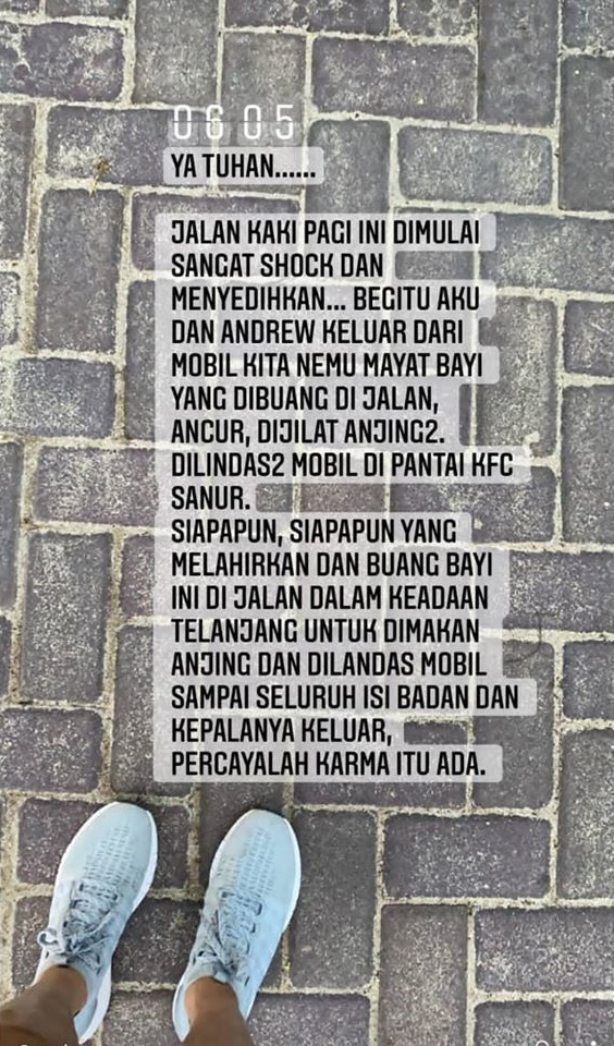 Temukan Bayi Tewas Dijilat Anjing, Nana Mirdad Trauma