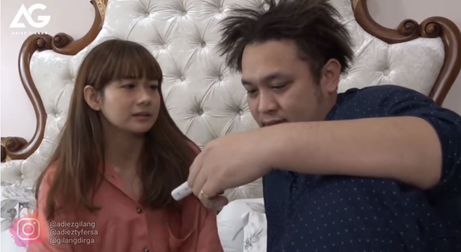 10 Momen Adiezty istri Gilang Dirga umumkan kehamilan