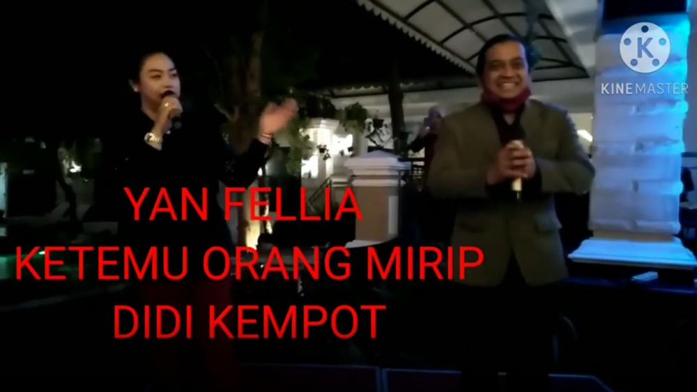 6 Momen pertemuan Yan Vellia & Bambang Surono 'kembaran' Didi Kempot