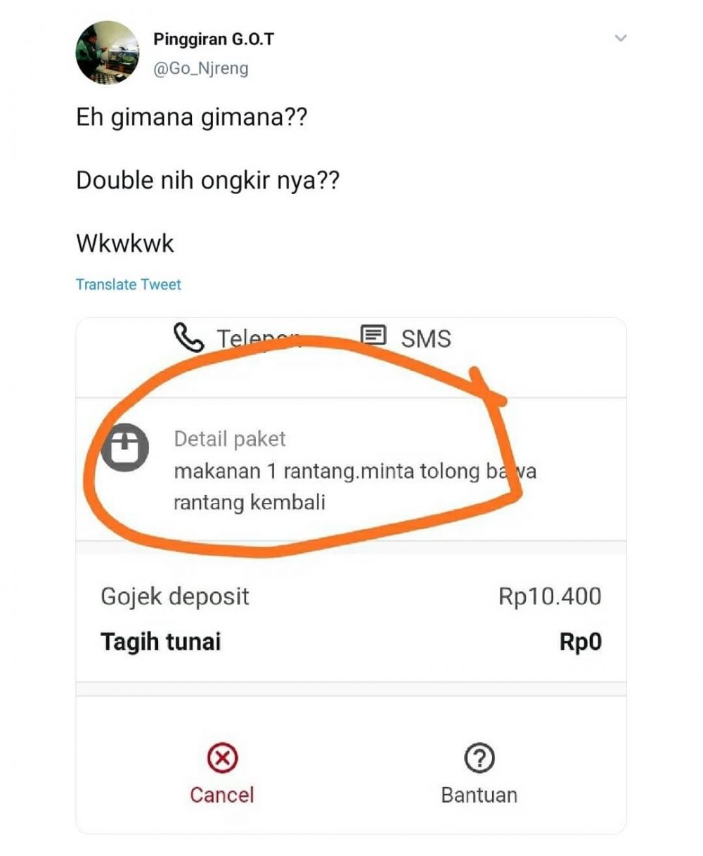10 Permintaan customer ojek online ini bikin driver garuk kepala