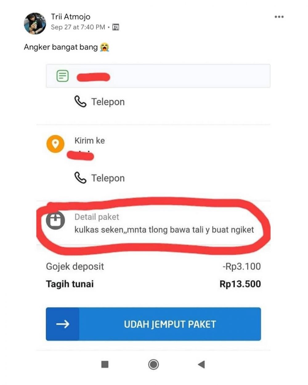 10 Permintaan customer ojek online ini bikin driver garuk kepala
