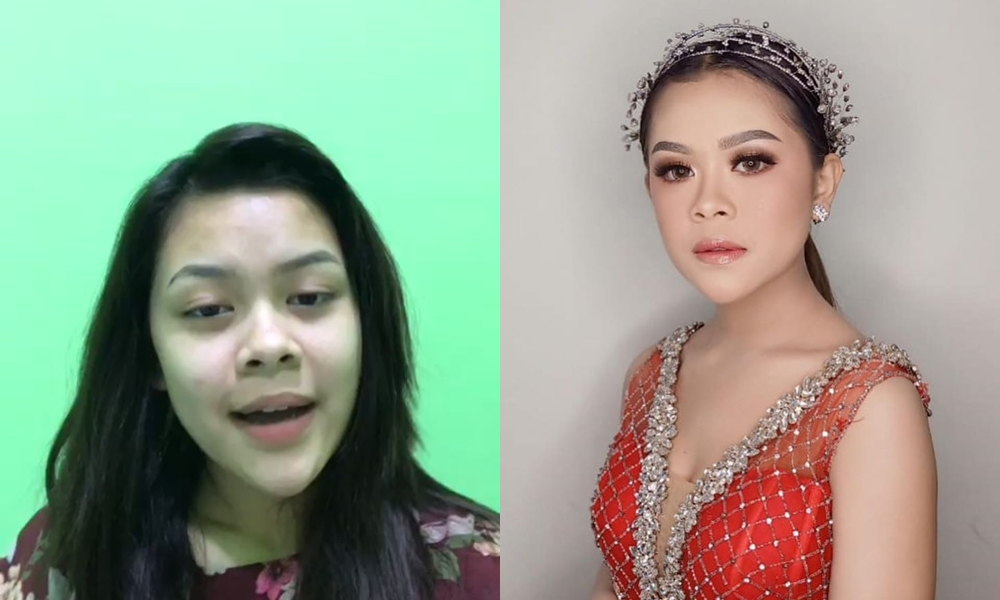 Potret 10 kontestan LIDA tanpa vs pakai makeup, beda banget