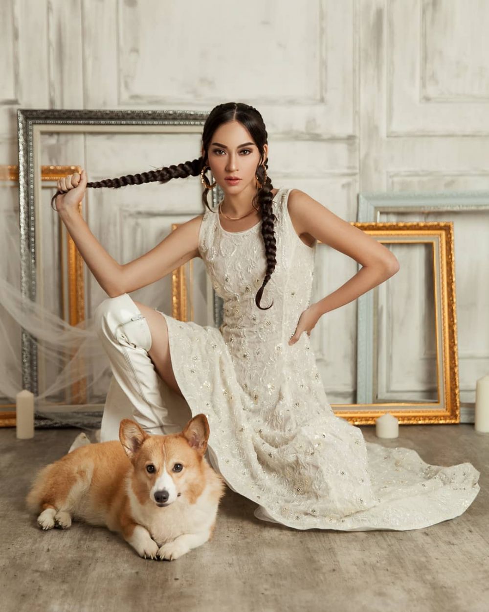 10 Momen pemotretan Karina Nadila dalam berbagai tema, cantik memesona