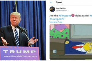Ramai The Simpsons ramalkan kematian Donald Trump, begini faktanya