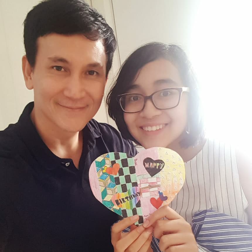 10 Potret Marcelino Lefrandt dan putrinya, bak kakak adik