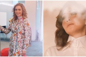 10 Potret terbaru Maia Estianty dengan rambut ikal, bak madam Eropa