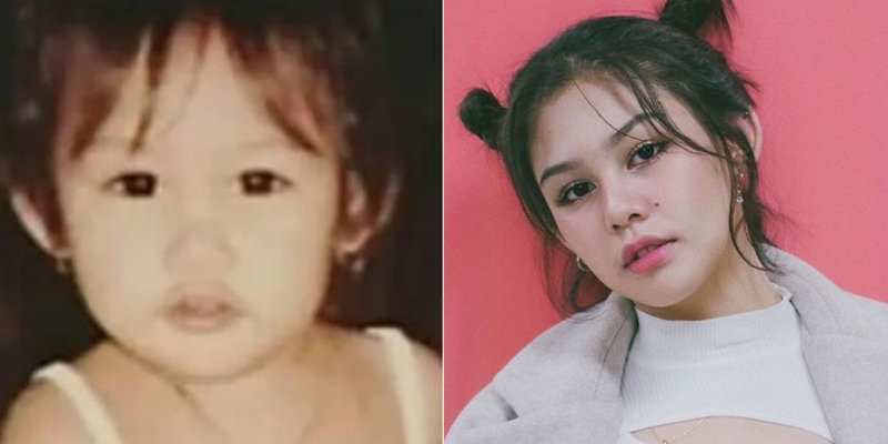 Potret masa kecil 8 pemain film Dilan 1990, Vanesha Prescilla gemas