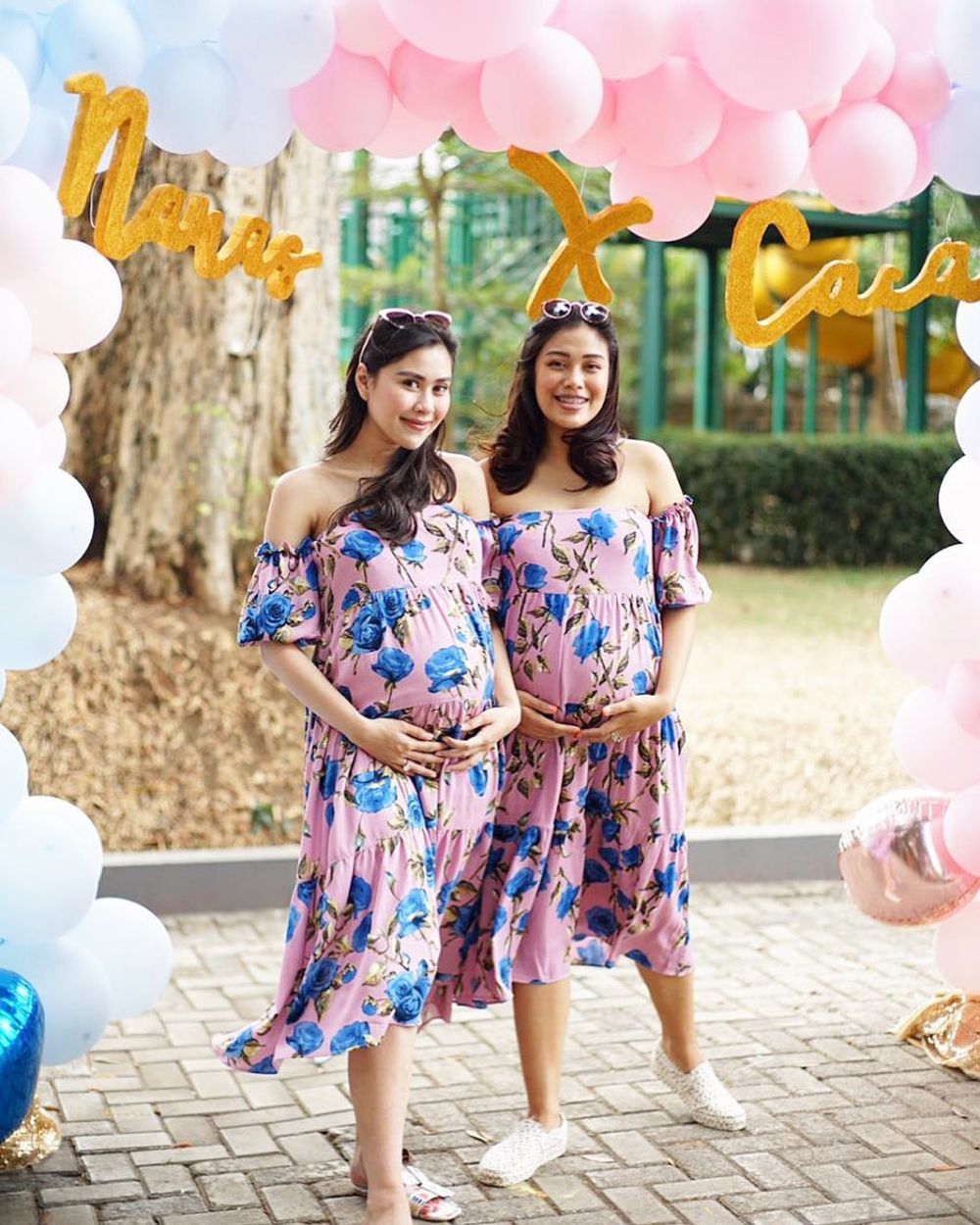 Momen baby shower 10 pesinetron Tanah Air, usung tema unik