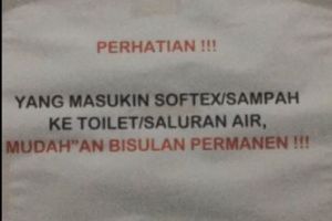 17 Peringatan di kos cewek ini malah bikin yang baca geli