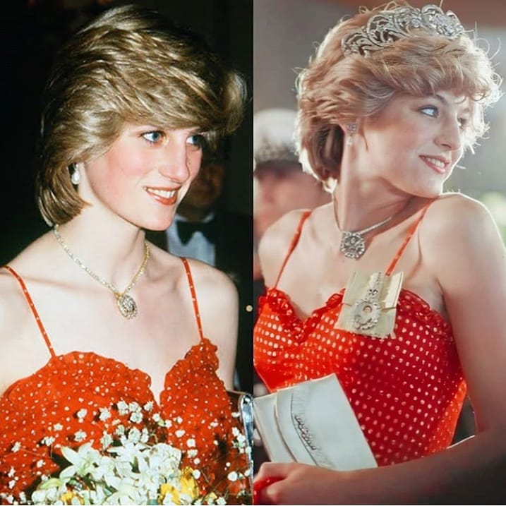 8 Potret Emma Corrin perankan Putri Diana serial The Crown, mirip abis