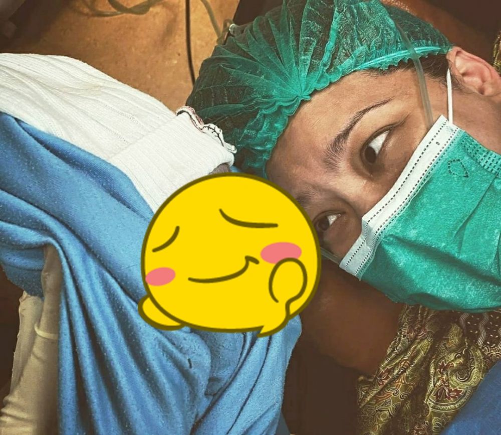 5 Kronologi persalinan anak kedua Rachel Maryam, hingga angkat rahim