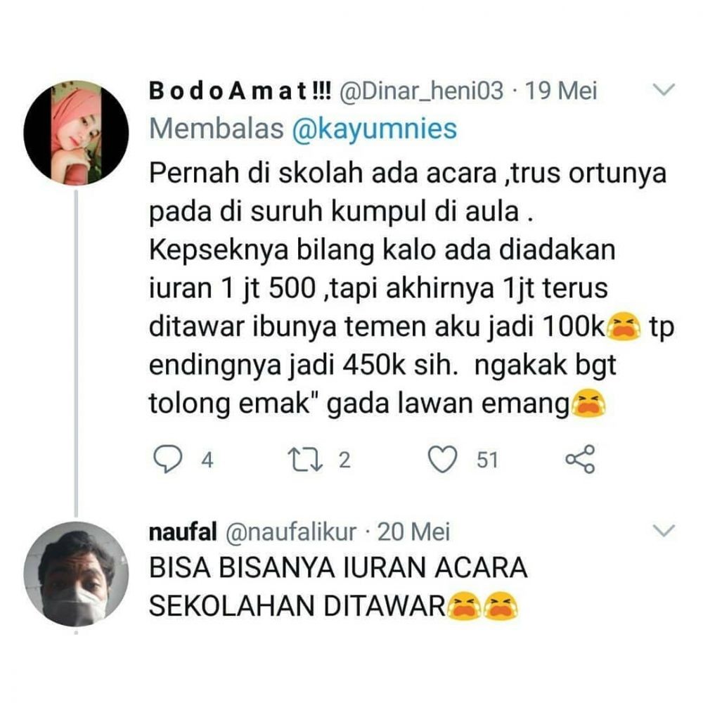 10 Curhatan anak karena emaknya suka nawar ini bikin cekikikan