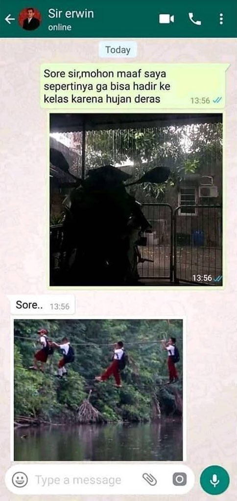 10 Chat lucu minta maaf ke guru & dosen ini bikin tepuk jidat