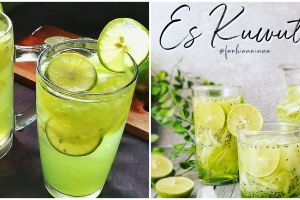 10 Resep es kuwut yang segar, nikmat, dan praktis