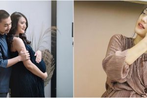Hamil anak kedua, ini 8 potret maternity shoot Anissa Aziza