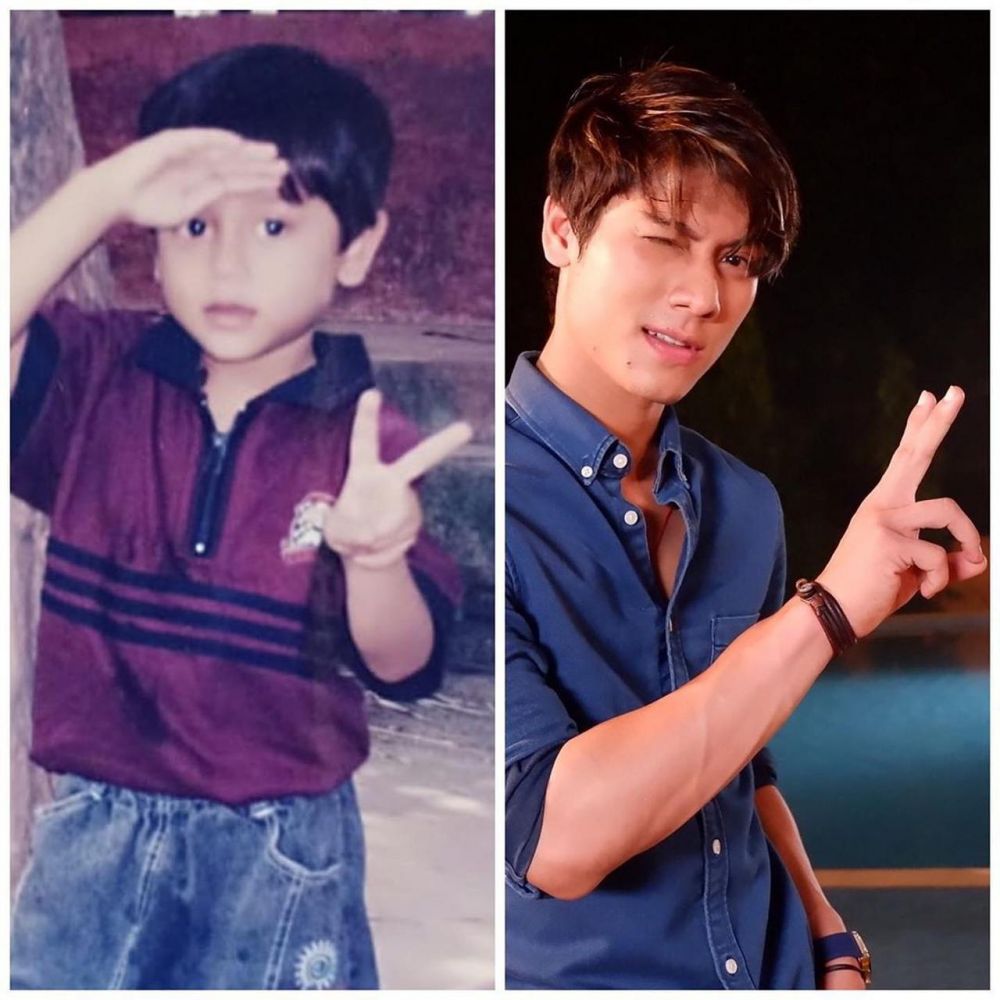 8 Potret masa kecil Rizky Billar, bukti ganteng sejak dulu
