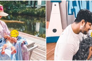 11 Momen kompak Irish Bella & Ammar Zoni momong anak, telaten