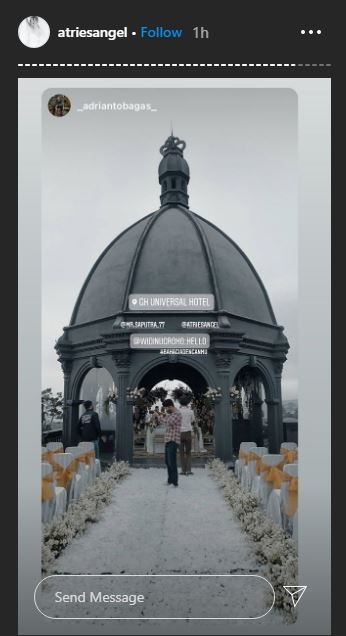 10 Momen pernikahan Atries Angel mantan Chef Juna, pakai adat Sunda