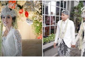 10 Momen pernikahan Atries Angel mantan Chef Juna, pakai adat Sunda