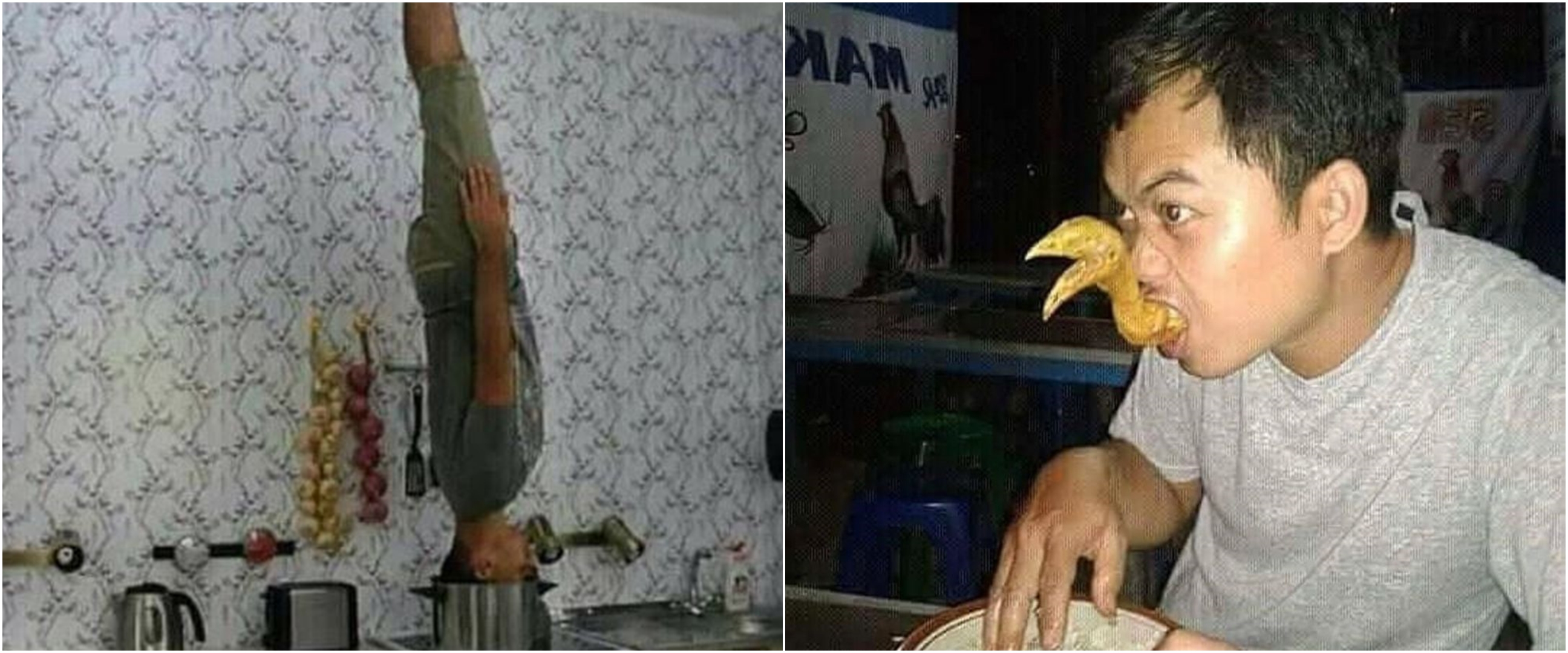 20 Potret lucu bapak-bapak bertingkah absurd, bikin senyum getir
