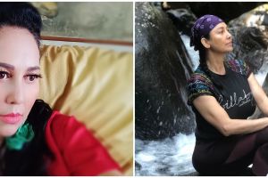 8 Potret Meriam Bellina saat eksplor alam, tampil natural dan bugar