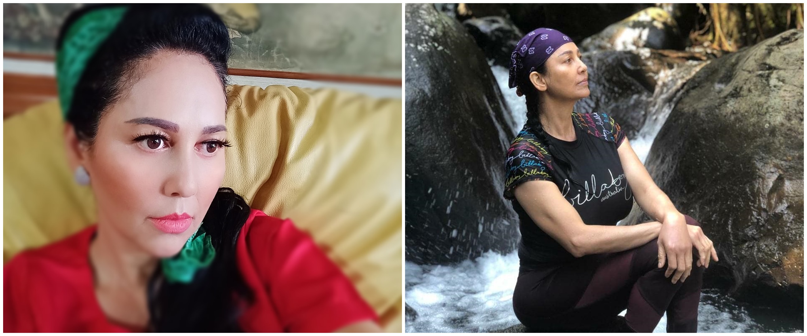 8 Potret Meriam Bellina saat eksplor alam, tampil natural dan bugar