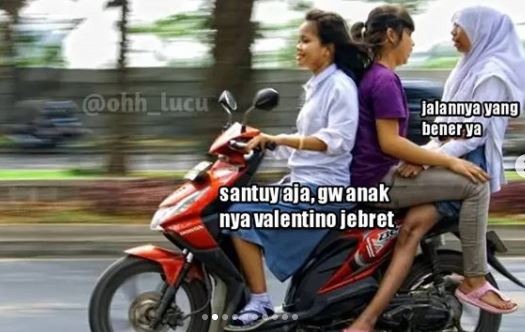 10 Caption foto momen apes ini bikin meringis sambil tahan tawa