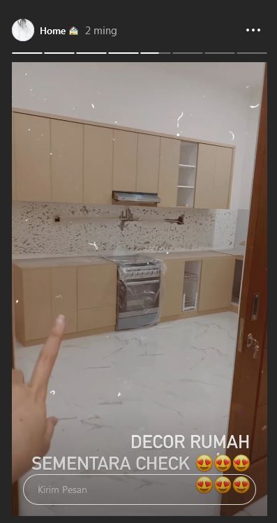 10 Potret rumah baru Atries Angel, desainnya estetik