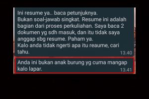 10 Chat lucu ditegur dosen ini bikin mahasiswa tersenyum malu