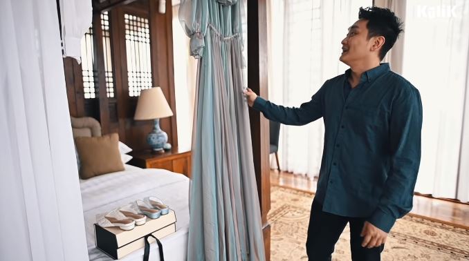 10 Momen pemotretan maternity Asmirandah, gaunnya punya makna unik