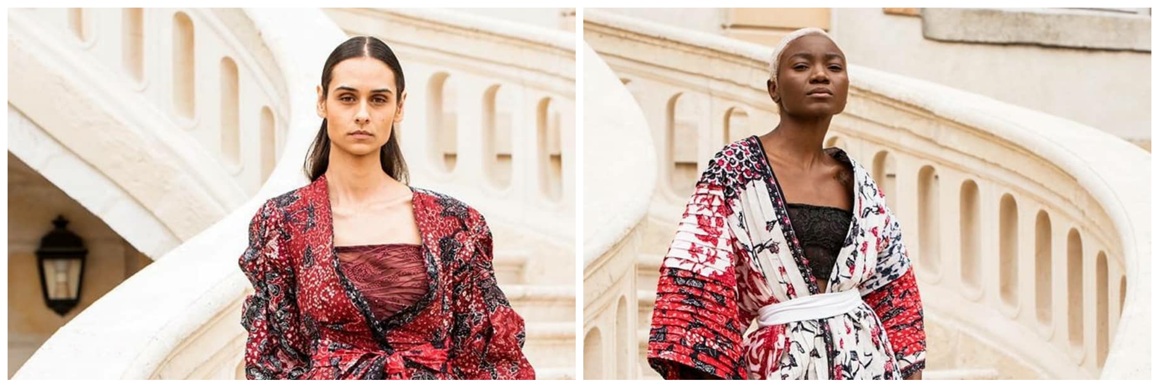 6 Potret outfit batik khas Lasem yang melenggang di Paris Fashion Week