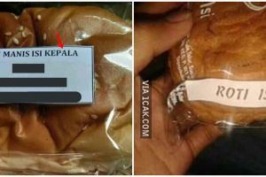 10 Tulisan nyeleneh di bungkus roti ini bikin nyengir tipis