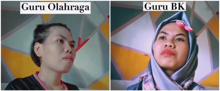 Viral TikTokers tiru penampilan guru saat di sekolah, ini 14 potretnya