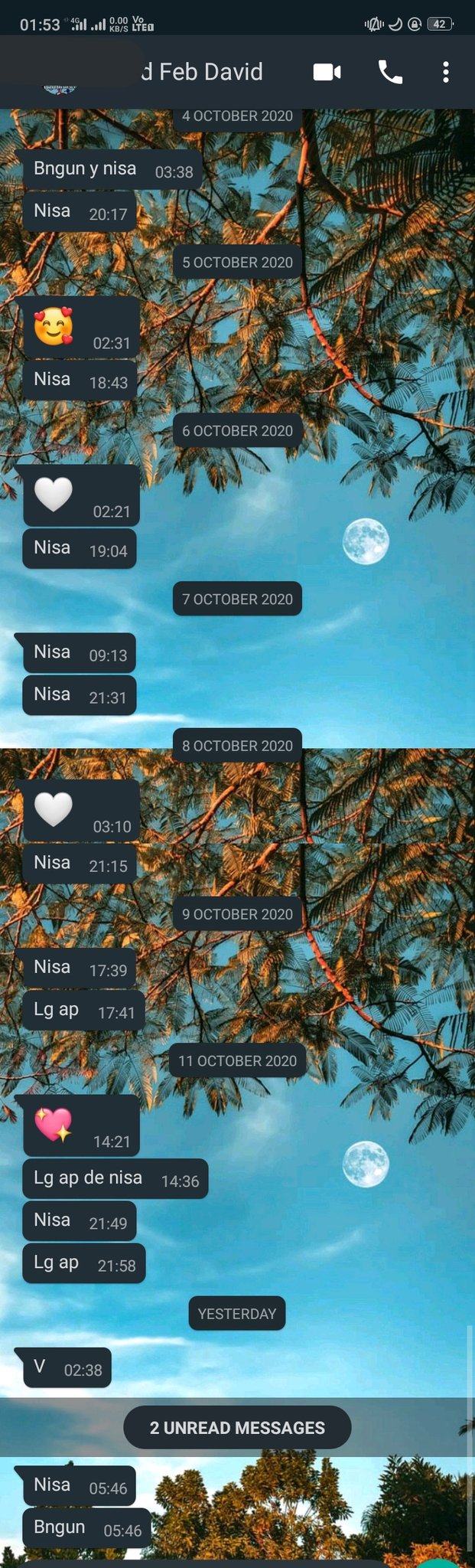 10 Chat dicuekin pacar ini lucunya bikin nyengir kecut