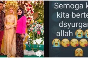 Suami meninggal usai akad, wanita ini duduk di pelaminan sendiri