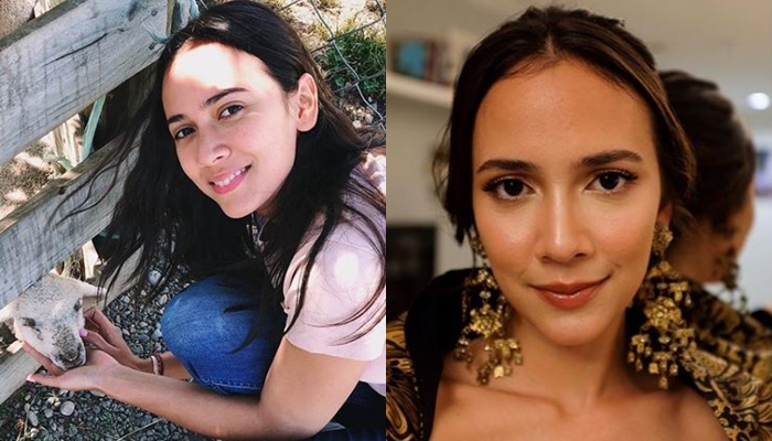 Pesona 10 seleb blasteran Inggris saat tanpa & pakai makeup